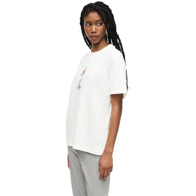 THE PRINTED COTTON JERSEY T-SHIRT